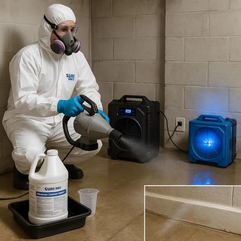 Sanitization and Odor Removal process in Gainesville, TX