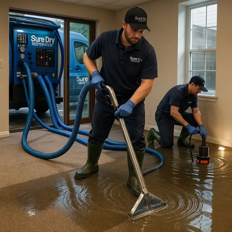 Water Extraction and Removal process in Gainesville, TX